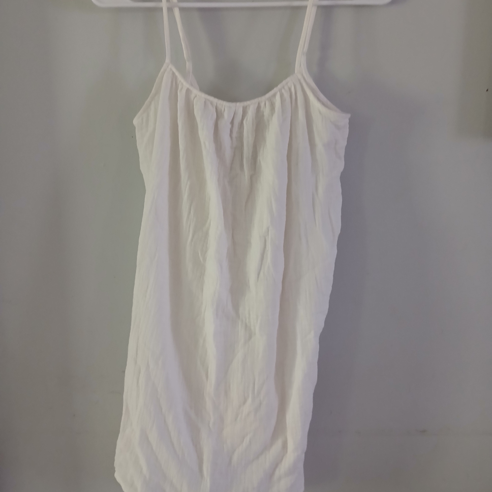 White Spaghetti Strap Dress